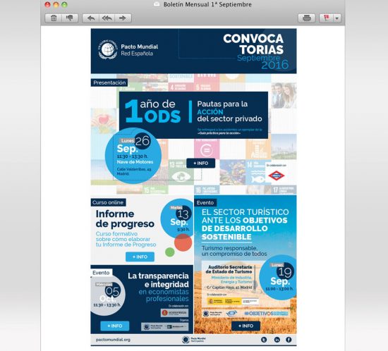 Convocatorias boletin mensual
